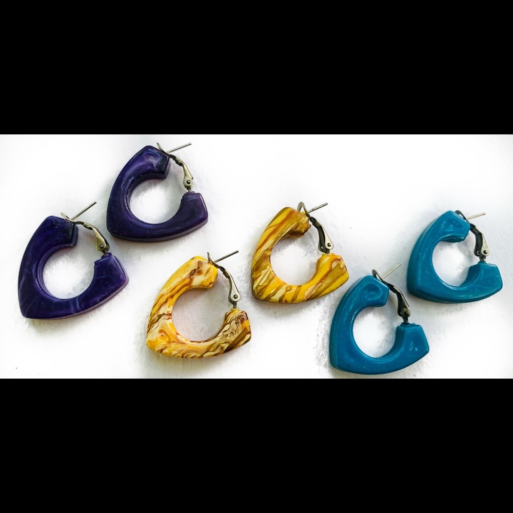 Set of 3 Vintage Earrings